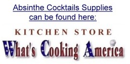 Absinthe Cocktails Supplies
